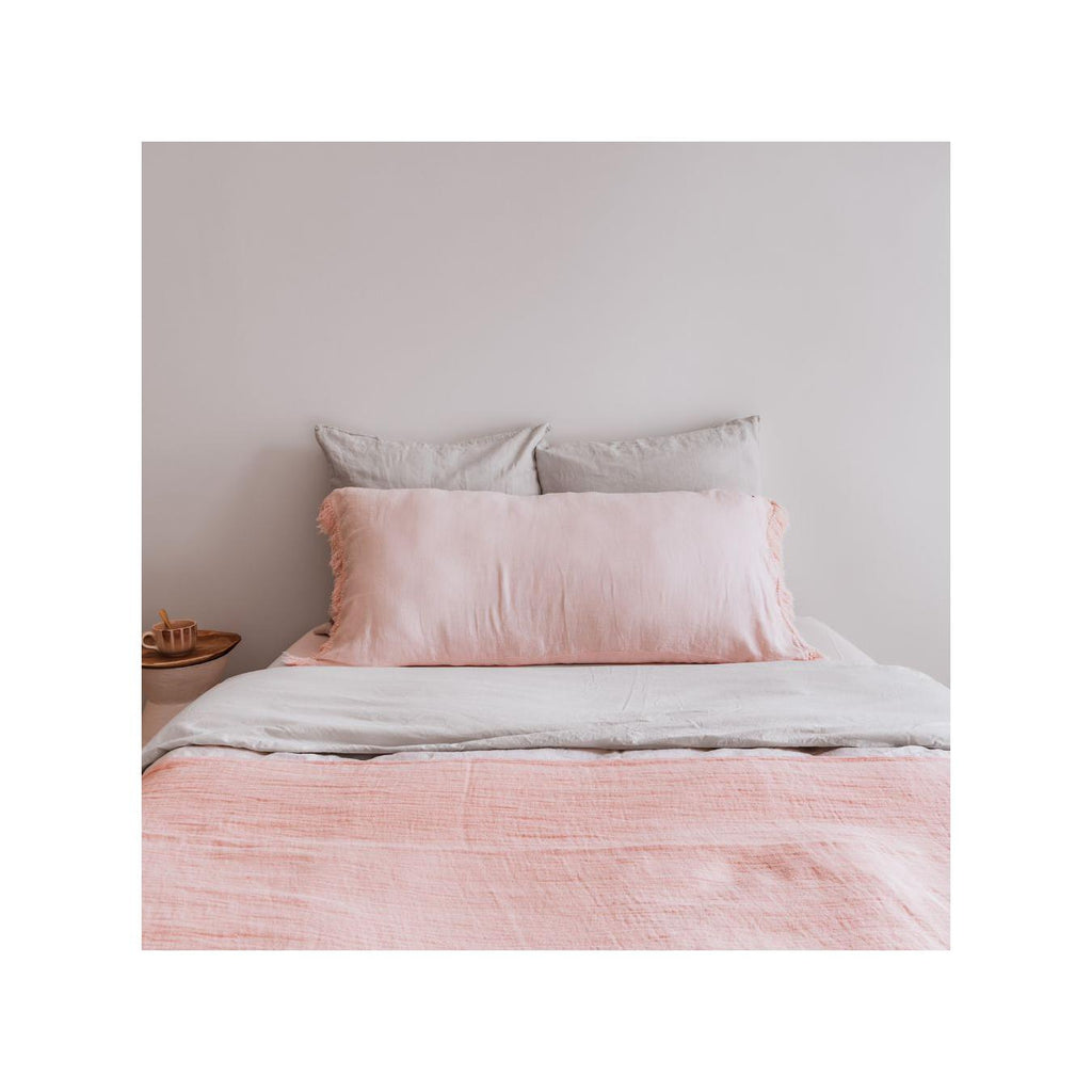 Plaid Frangé - Warmyup - Blush