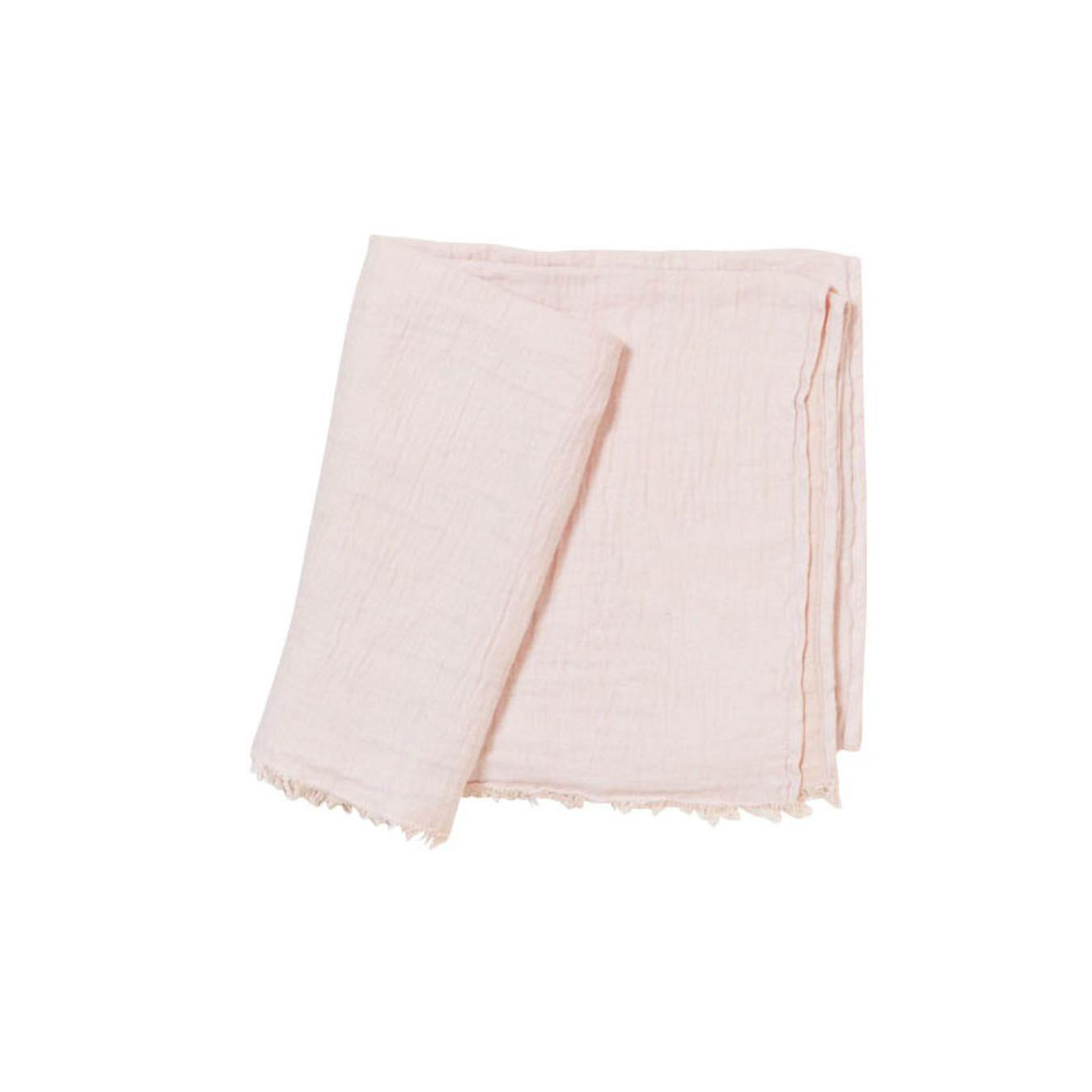 Plaid Frangé - Warmyup - Blush