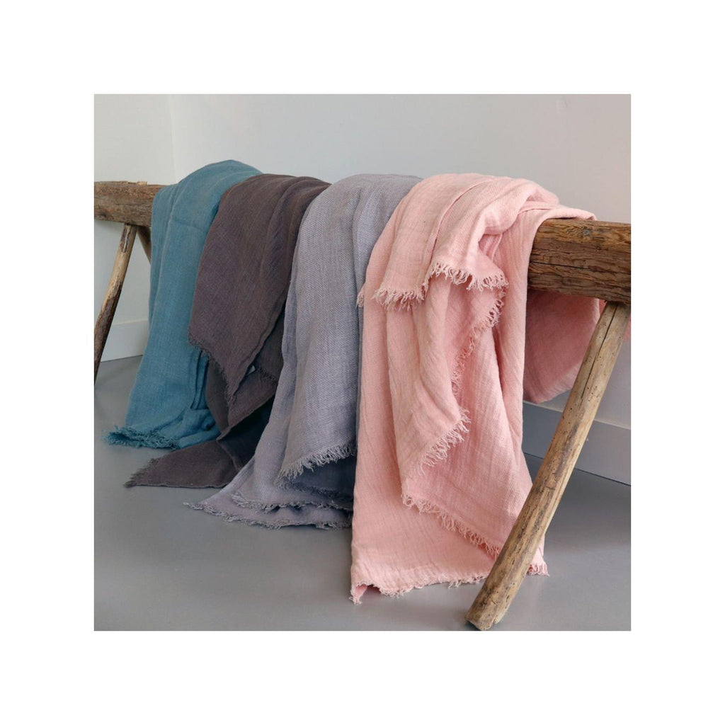 Plaid Frangé - Warmyup - Taupe