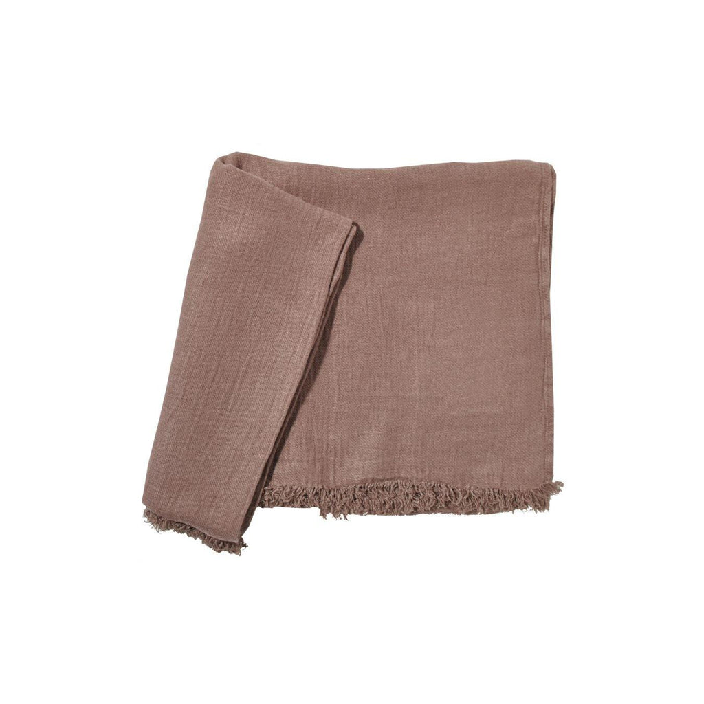 Plaid Frangé - Warmyup - Taupe