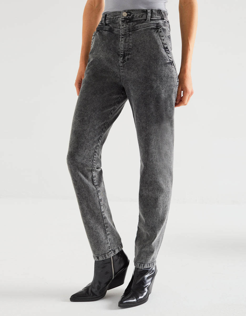 Jean Tapered Warren H23 - Dnm G-636 - Femme