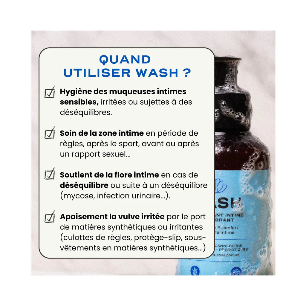 Wash - Nettoyant Intime Équilibrant Et Protecteur