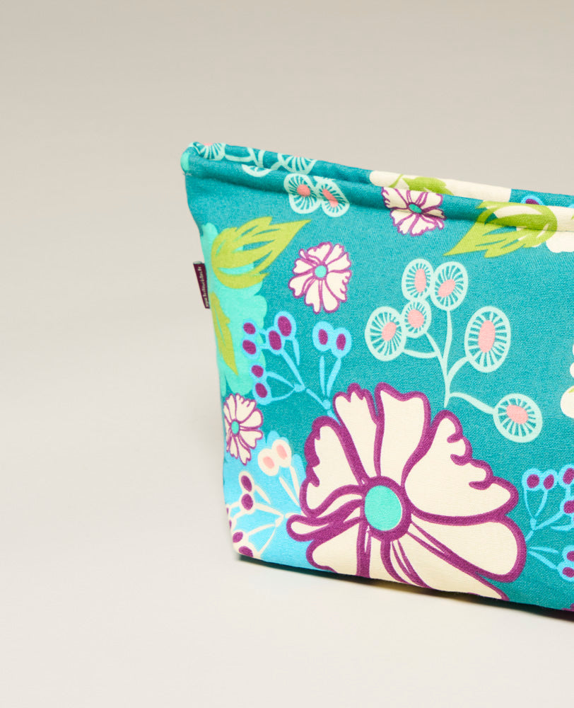 Wash Bag - Cosmos teal