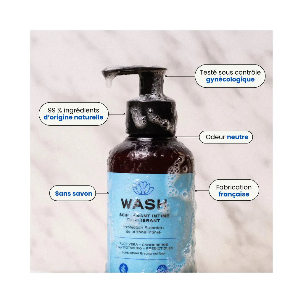 Wash - Nettoyant Intime Équilibrant Et Protecteur