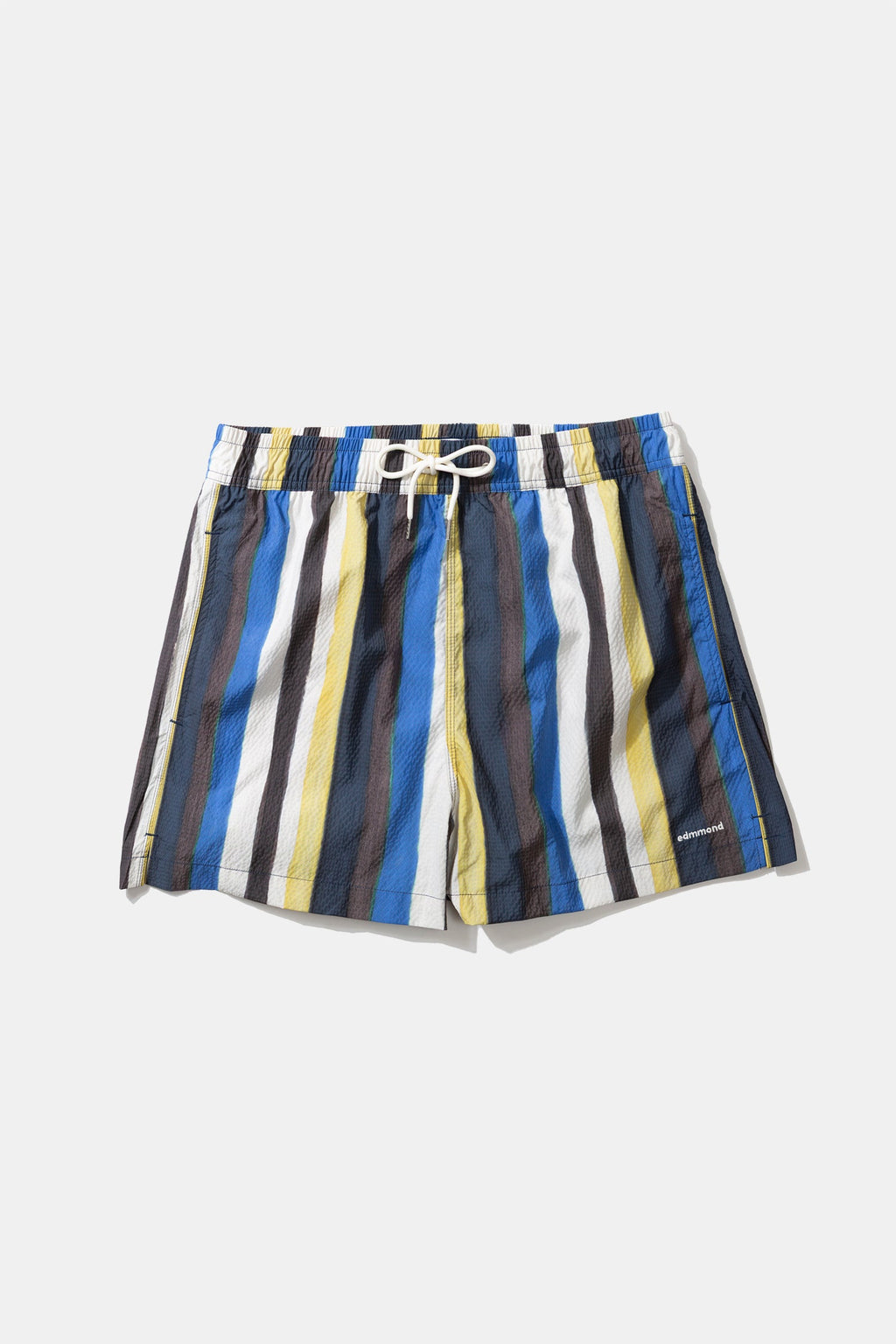 Watercolour Stripes Mustard Swimsuit