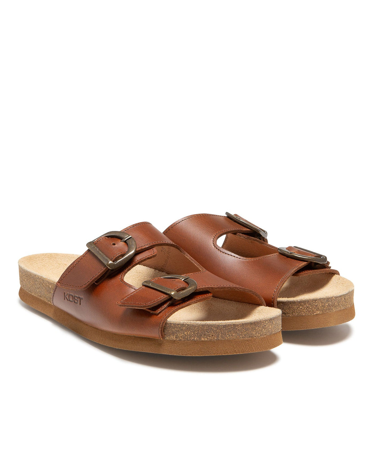 Mule Wave F Pl - Cognac