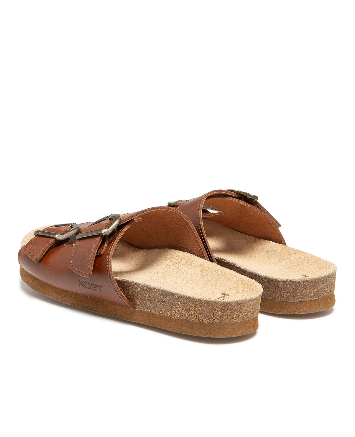 Mule Wave F Pl - Cognac