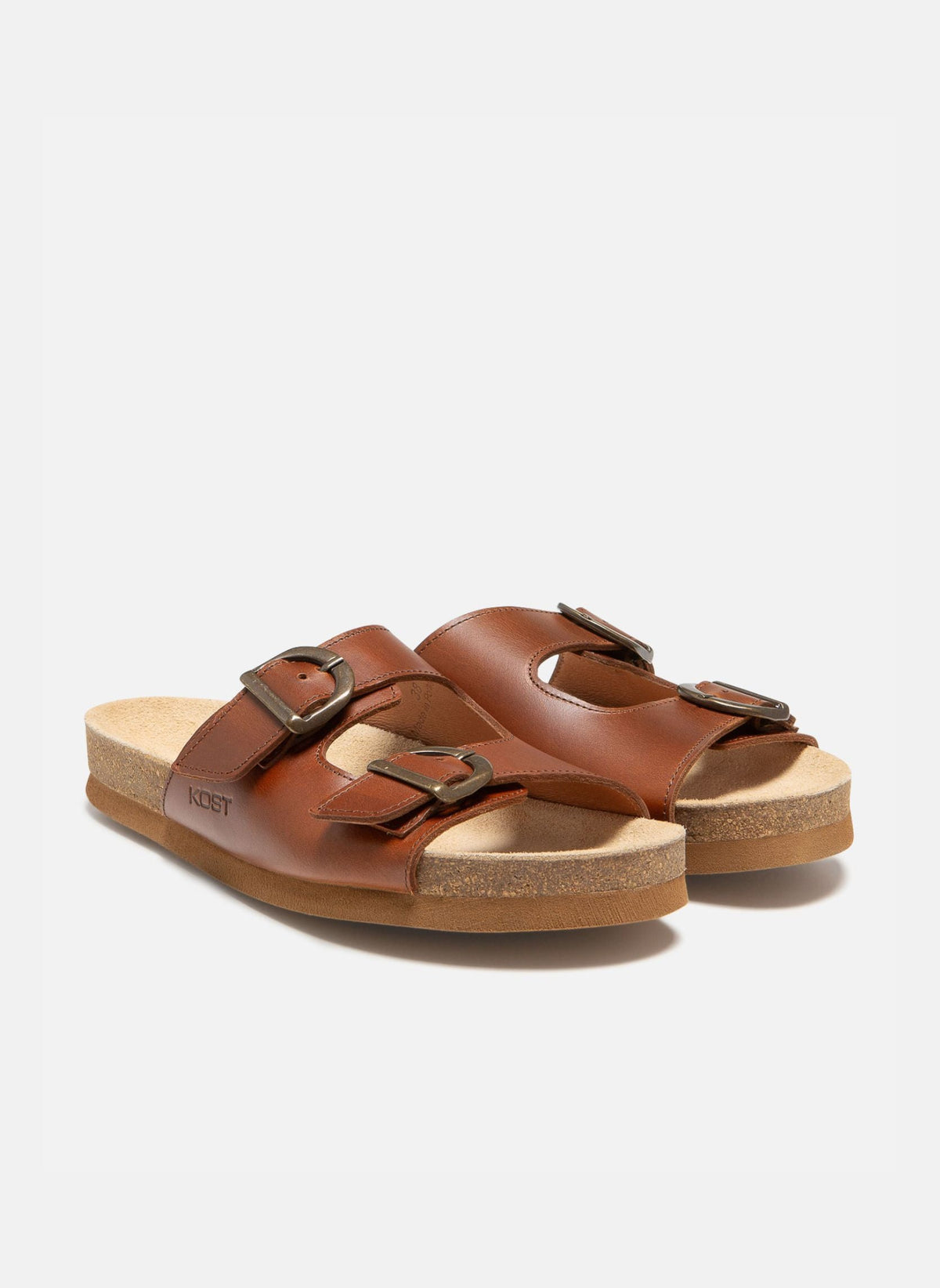 Mule Wave F Pl - Cognac