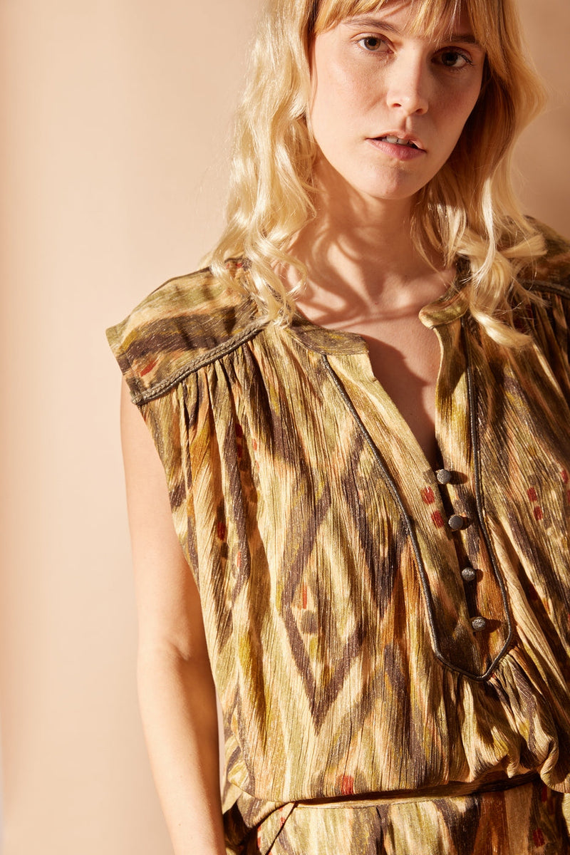 Wazai Blouse - Print