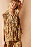 Wazai Blouse - Print