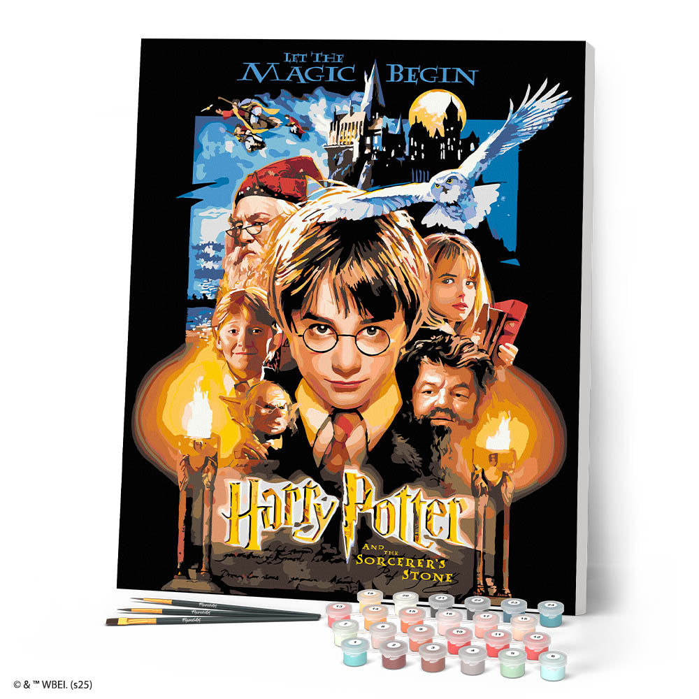 Peinture Par Numéros - Harry Potter À L'École Des Sorciers Affiche