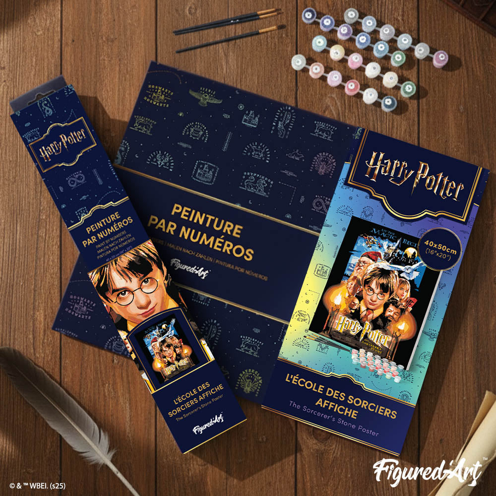 Peinture Par Numéros - Harry Potter À L'École Des Sorciers Affiche