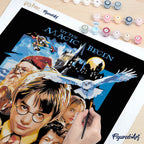 Peinture Par Numéros - Harry Potter À L'École Des Sorciers Affiche