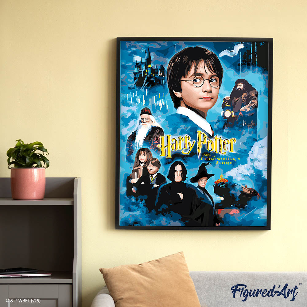 Peinture Par Numéros - Harry Potter À L'École Des Sorciers Affiche Ii