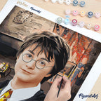 Peinture Par Numéros - Portrait De Harry Potter