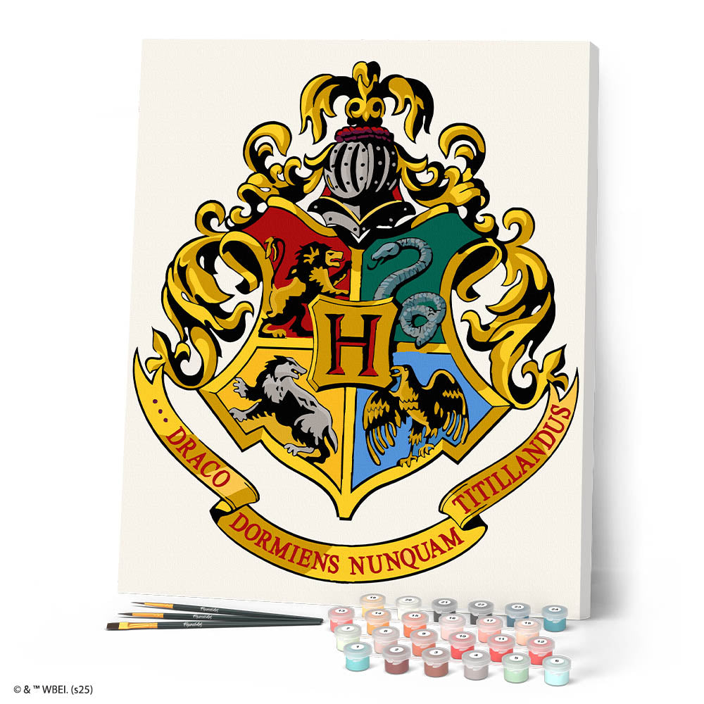 Peinture Par Numéros - Harry Potter - Blason De Poudlard