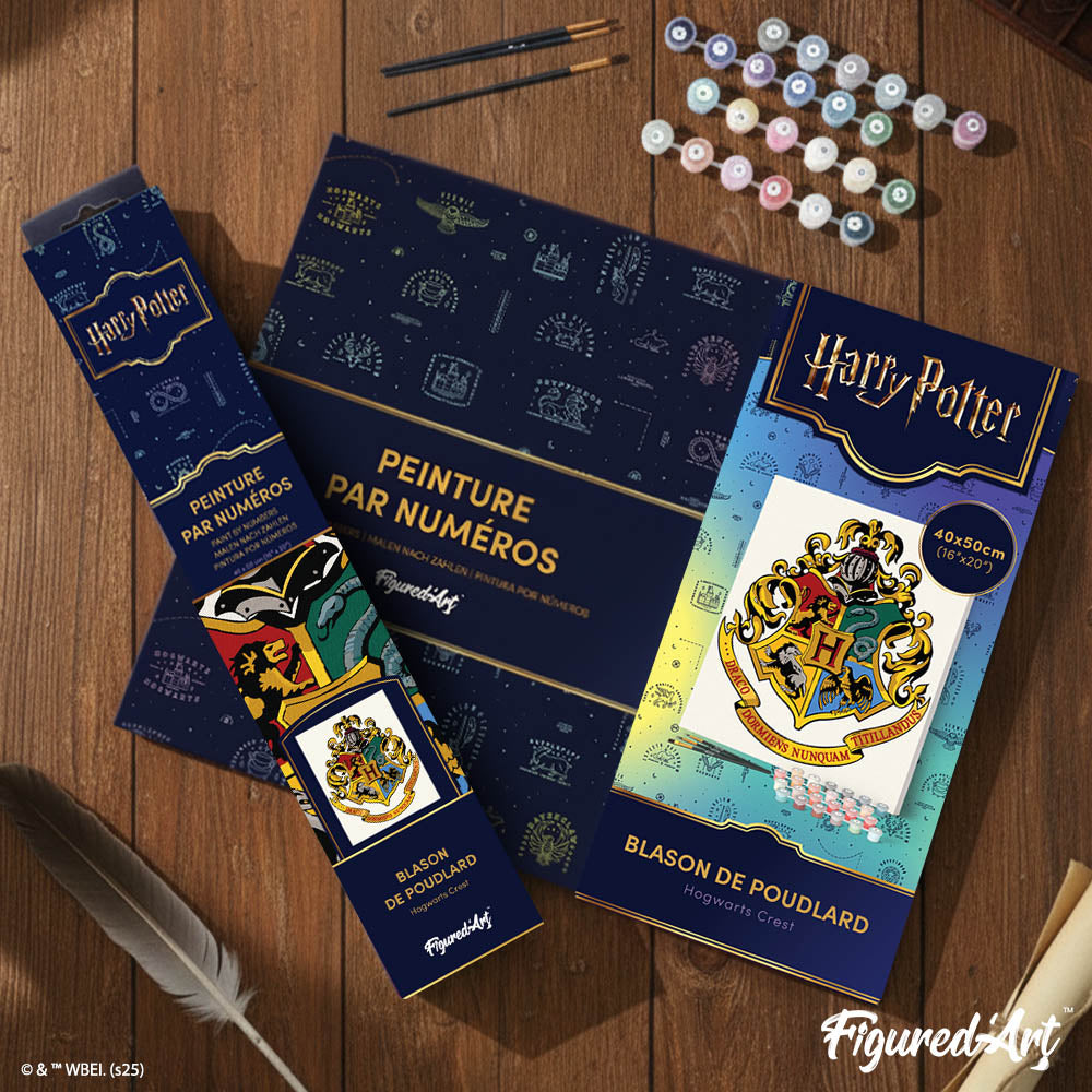 Peinture Par Numéros - Harry Potter - Blason De Poudlard