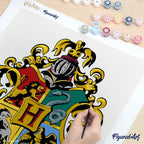 Peinture Par Numéros - Harry Potter - Blason De Poudlard