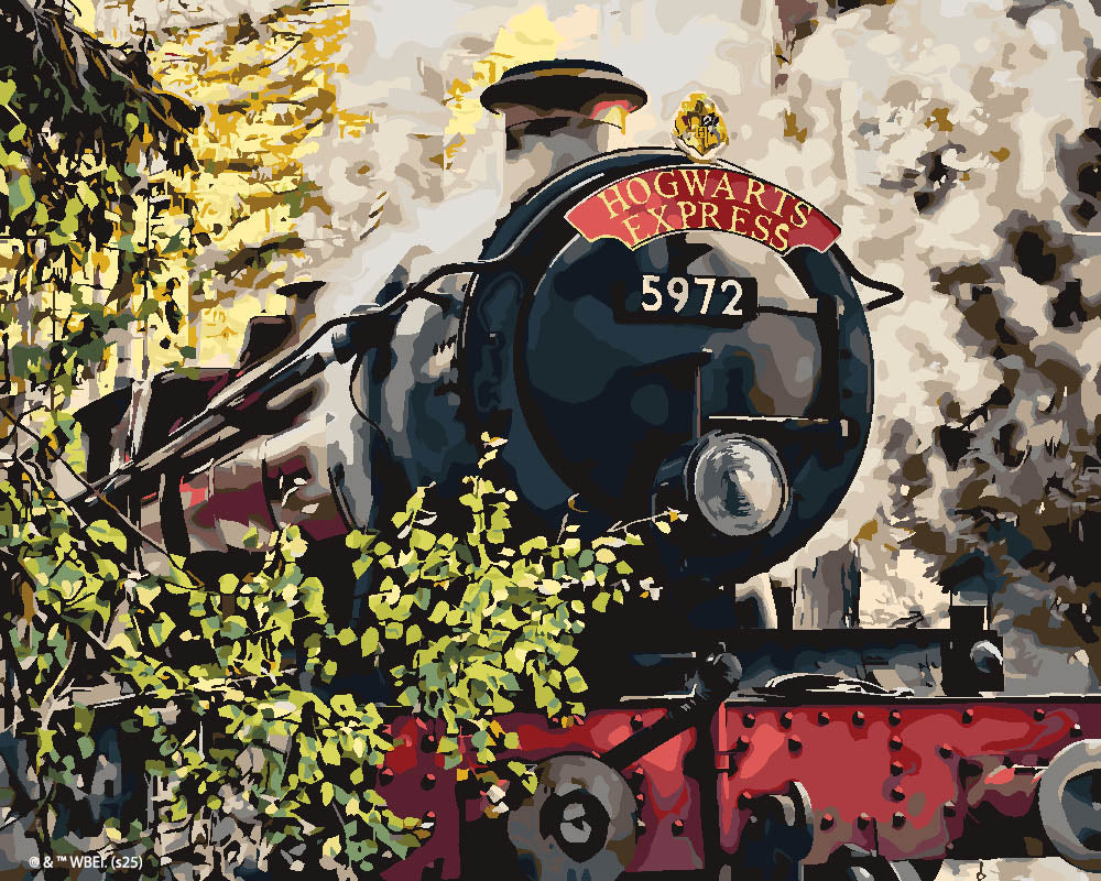 Peinture Par Numéros - Harry Potter - Poudlard Express