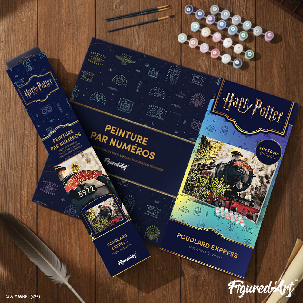 Peinture Par Numéros - Harry Potter - Poudlard Express