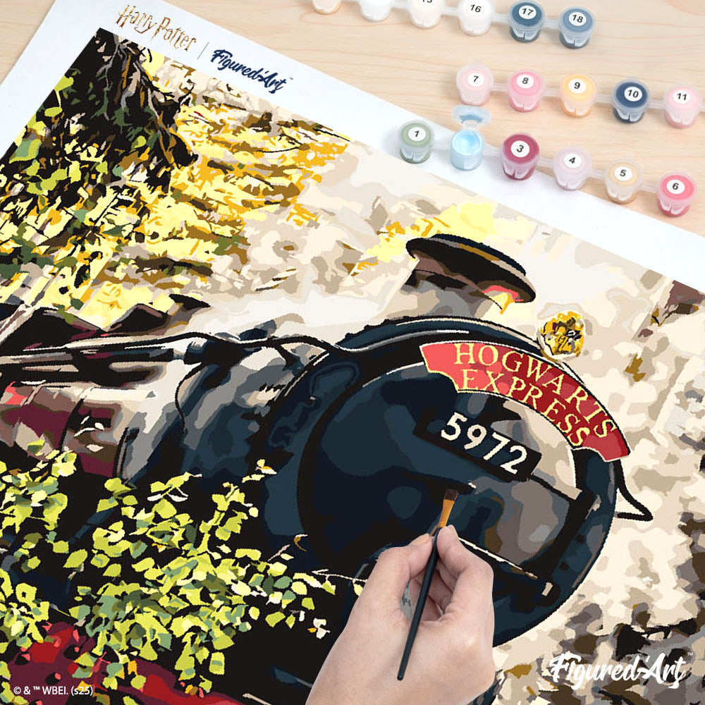 Peinture Par Numéros - Harry Potter - Poudlard Express