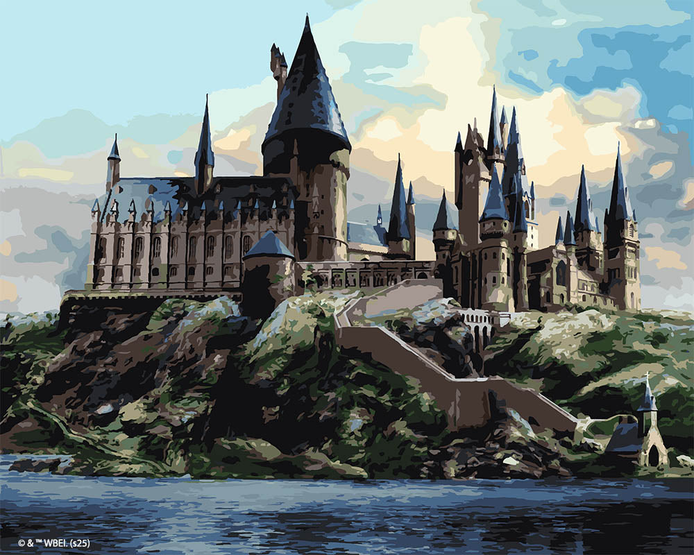 Peinture Par Numéros - Harry Potter - Château De Poudlard