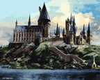 Peinture Par Numéros - Harry Potter - Château De Poudlard