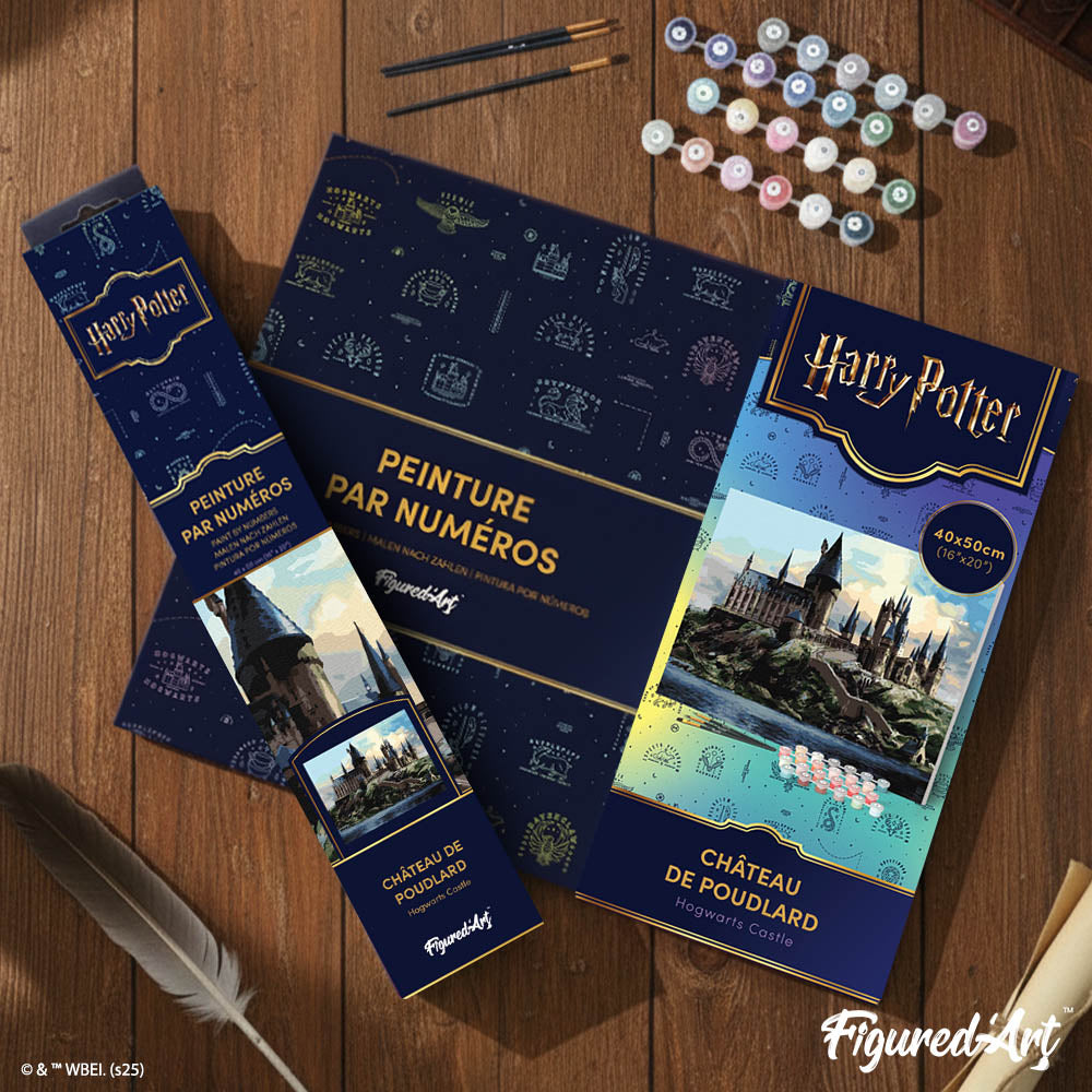 Peinture Par Numéros - Harry Potter - Château De Poudlard