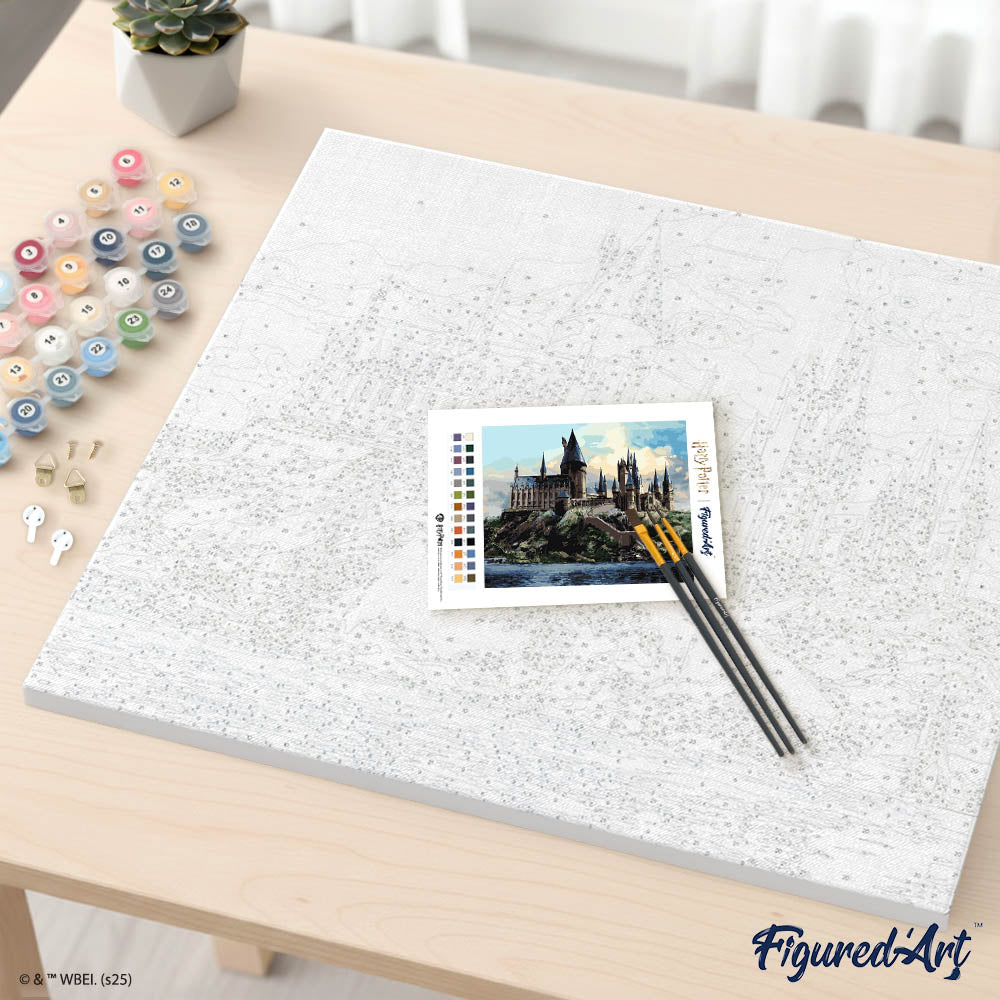 Peinture Par Numéros - Harry Potter - Château De Poudlard