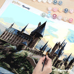 Peinture Par Numéros - Harry Potter - Château De Poudlard