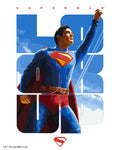 Paint By Numbers - Superman Looking Up Poster