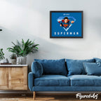 Peinture Par Numéros - Superman Avec Bouclier-S