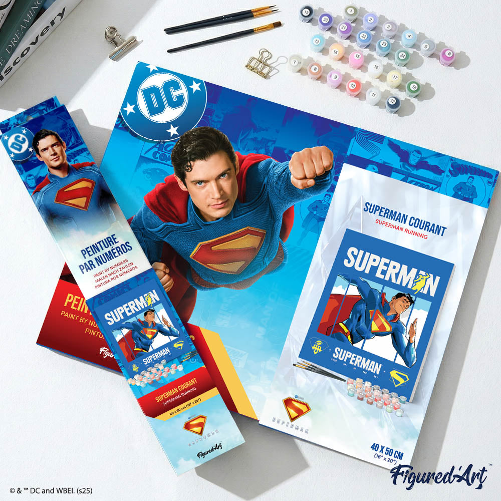 Peinture Par Numéros - Superman Courant