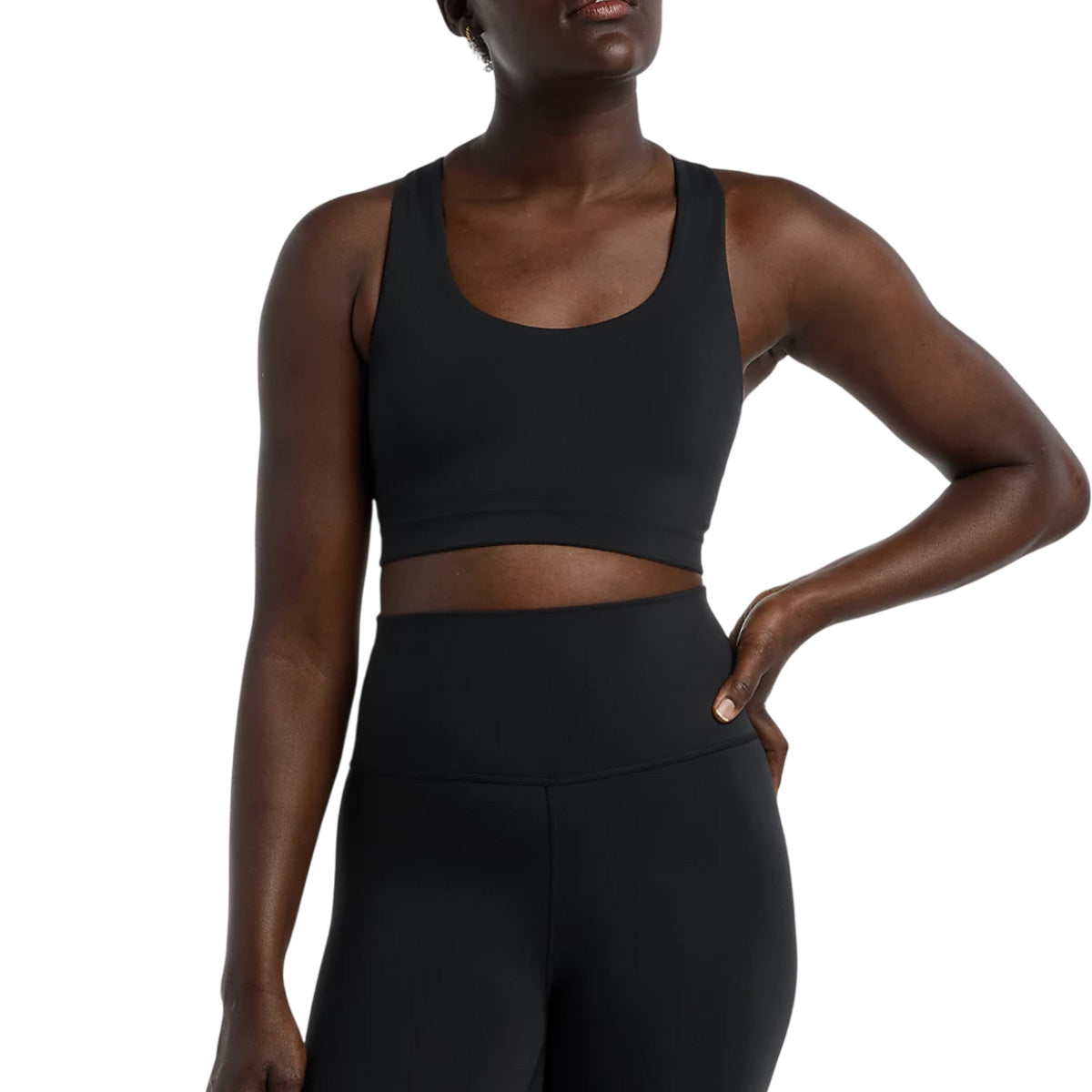 Brassière Femme New Balance - Noir Foncé
