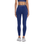 Legging Femme New Balance Ac 25 Po - Bleu Marine, Blanc