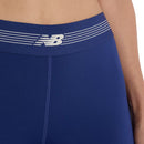 New Balance Ac 25 Po Mallas Mujer - Azul Marino, Blanco
