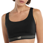 Brassière Femme New Balance Wb61Q0Q - Noir, Blanc