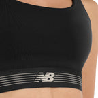 Brassière Femme New Balance Wb61Q0Q - Noir, Blanc