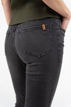 Pantalon Bootcut Court Nerium Cropped Bootcut - Gris - Femme