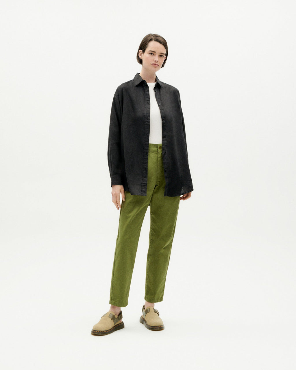 Chemisier Oversize Gia - Noir