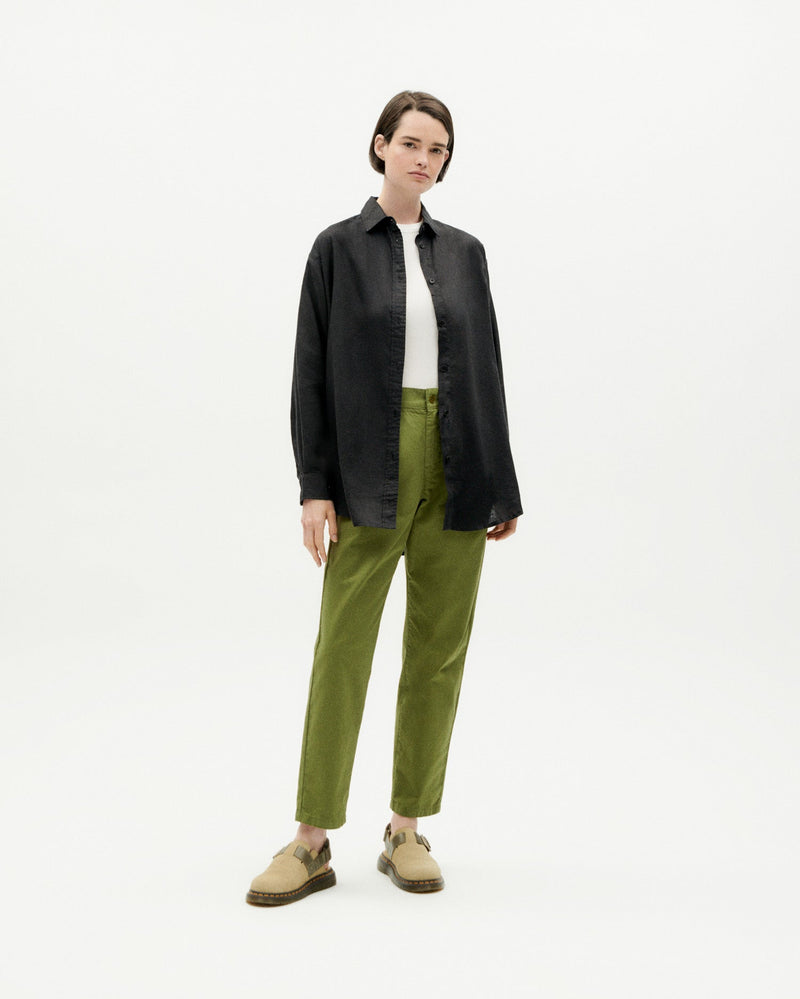 Chemisier Oversize Gia - Noir