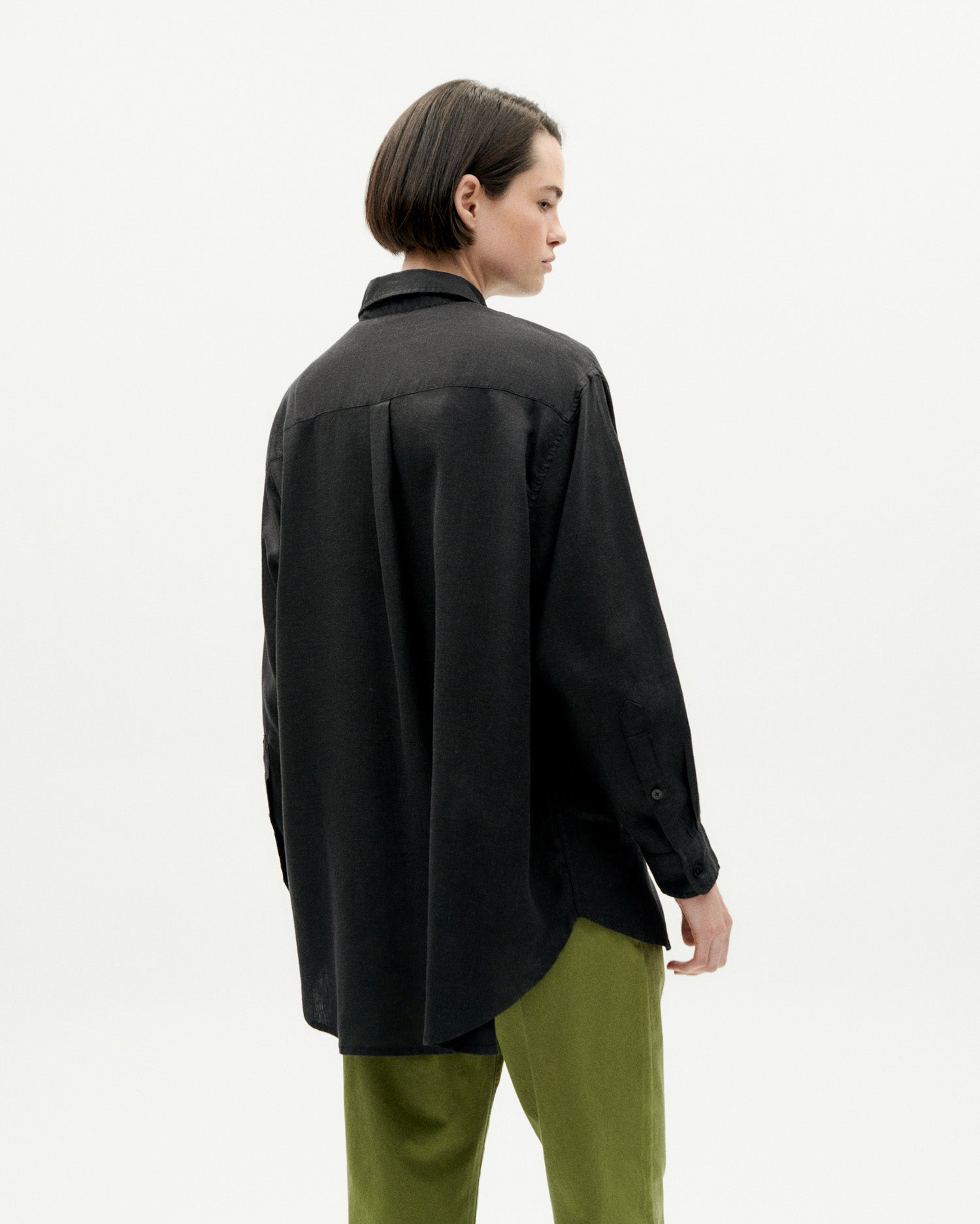 Chemisier Oversize Gia - Noir