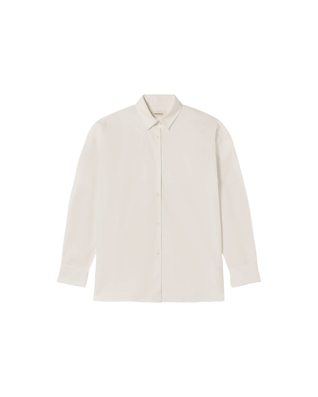 Blusa blanca Juana sostenible - silueta 1