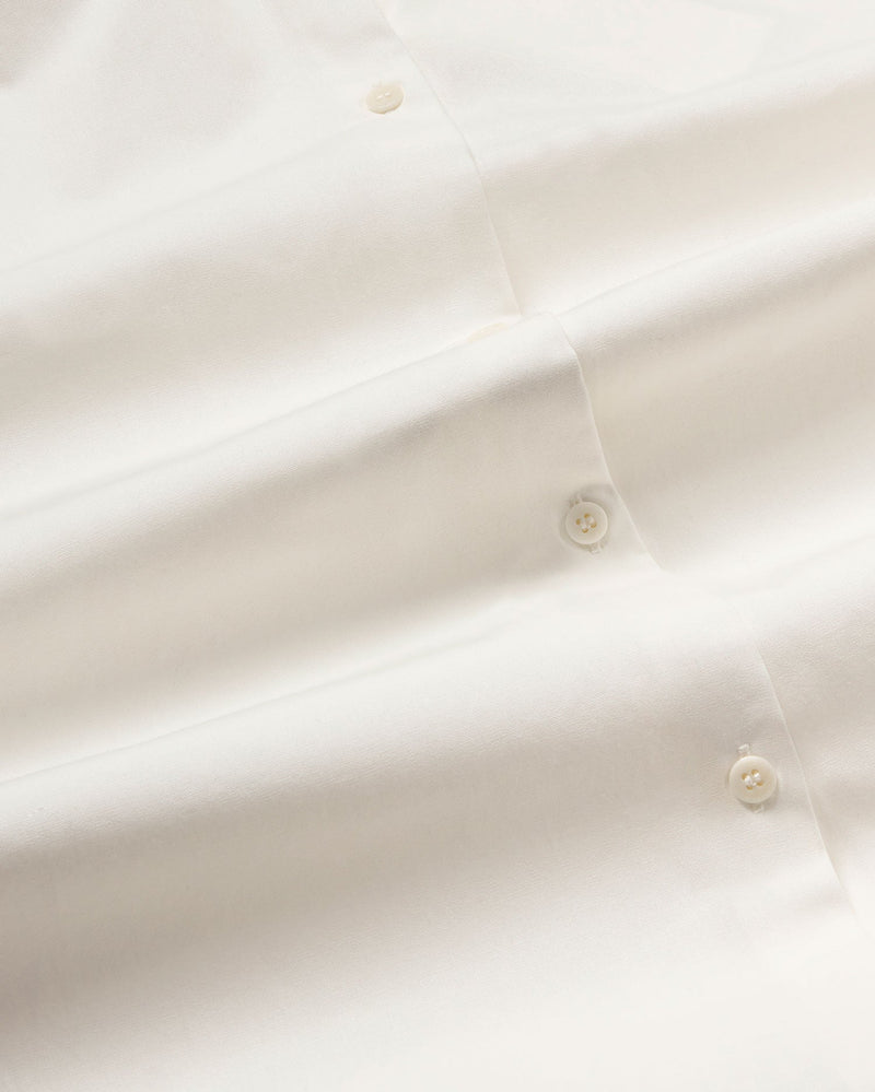 Blusa blanca Juana sostenible - silueta 2