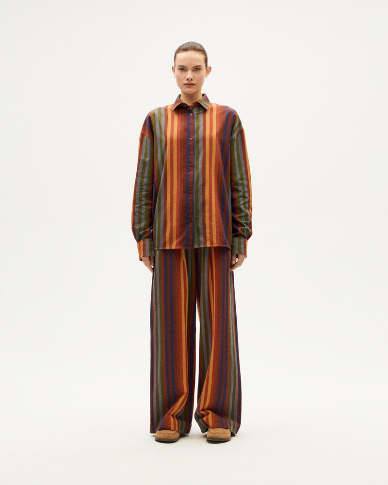 Blusa multicolor rayas Juana sostenible-2