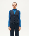 Chaleco azul dark Edith sostenible-1