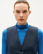 Chaleco azul dark Edith sostenible-4