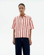 Blusa rayas rojas Anna sostenible-1