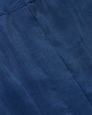 Blusa azul cupro Briana sostenible - silueta 2