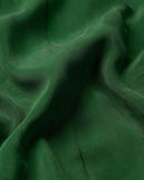 Blusa verde cupro Briana sostenible - silueta 4